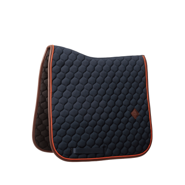 Manta de montar Kentucky Onion quilt Leather Neon