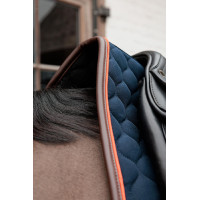 Manta de montar Kentucky Onion quilt Leather Neon Marino Azul marino Manta de montar Kentucky Onion quilt Leather Neon Marino Azul marino