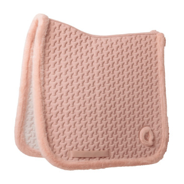 Manta de montar Kentucky Plaited borreguillo sintético Rosa viejo