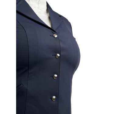 Chaqueta de concurso Montar Bonnie Curve para mujer Marino Azul marino
