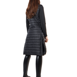 Chaqueta larga acolchada híbrida Montar para mujer