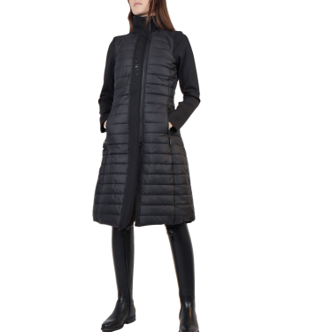 Chaqueta larga acolchada híbrida Montar para mujer Chaqueta larga acolchada híbrida Montar para mujer