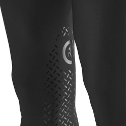 Pantalón de equitación Kentucky Mexico grip rodillas hombre Negro