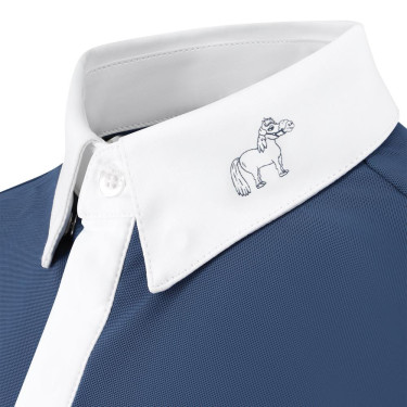 Polo de concurso Kentucky Osaka de manga larga para niño Polo de concurso Kentucky Osaka de manga larga para niño