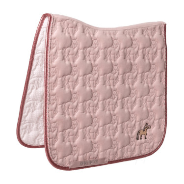 Manta de montar Kentucky Unicornio con purpurina Rosa pálido