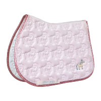 Manta de montar Kentucky Unicornio con purpurina Rosa pálido