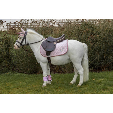 Almohadilla de montar Kentucky Cabeza de Unicornio con Purpurina Almohadilla de montar Kentucky Cabeza de Unicornio con Purpurina