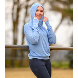 Sudadera con capucha antimoscas ELT Ruby Gris azul