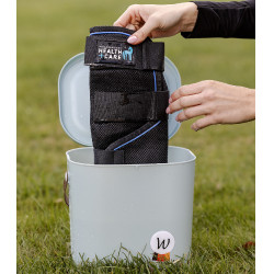 Gueteras Waldhausen Health + Care Ice Layer por 2 Negro Gueteras Waldhausen Health + Care Ice Layer por 2 Negro