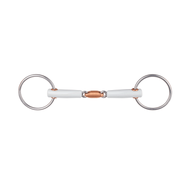 Mors de brida Beris doble rotura anillo 6 cm