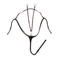 Pechopetral Waldhausen X-Line con puente largo Castaño Marrón Pechopetral Waldhausen X-Line con puente largo Castaño Marrón