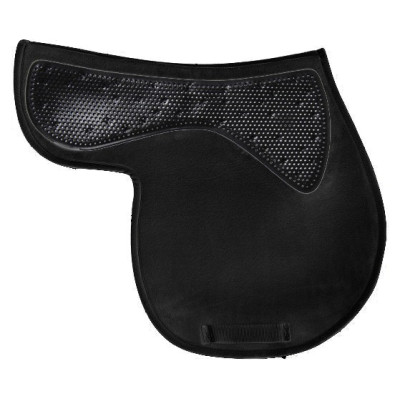 Mantilla Numnah twin sided en gel Acavallo Negro