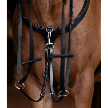 Pechopetral Waldhausen X-Line con puente largo Castaño Marrón