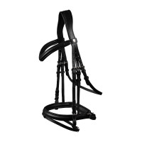 Brida Waldhausen X-Line Estocolmo muserola combinada pull back Negro