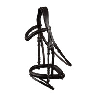 Brida Waldhausen X-Line Estocolmo muserola combinada pull back Castaño Marr&amp;amp;amp;oacute;n