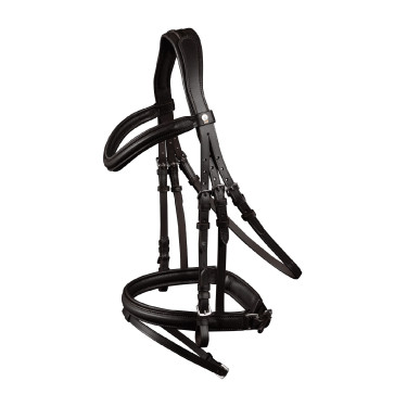 Brida Waldhausen X-Line Estocolmo muserola combinada pull back Castaño Marr&amp;amp;amp;oacute;n