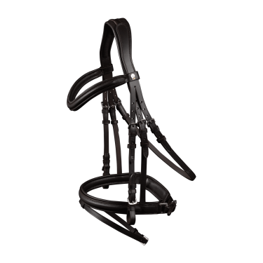 Brida Waldhausen X-Line Estocolmo muserola combinada pull back Castaño Marrón Brida Waldhausen X-Line Estocolmo muserola combinada pull back Castaño Marrón