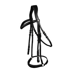 Bridon Waldhausen X-Line London muserola alemana Negro