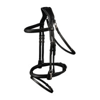 Brida Waldhausen X-Line Work muserola combinada Negro