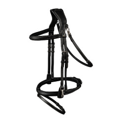 Brida Waldhausen X-Line Work muserola combinada Negro