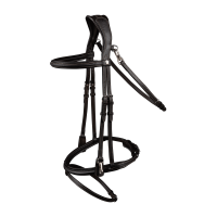 Brida Waldhausen X-Line Work muserola combinada Castaño Marrón