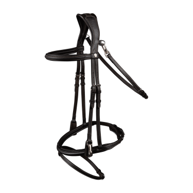 Brida Waldhausen X-Line Work muserola combinada Castaño Marrón