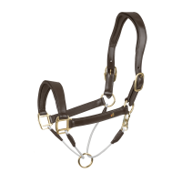 Cabezada de cuero Waldhausen S-Line Royal Negro