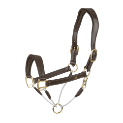 Cabezada de cuero Waldhausen S-Line Royal Castaño Marrón