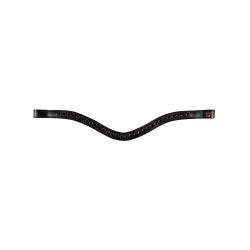 Brida barnizada Waldhausen S-Line Blackshine muserola combinada pull back Negro Brida barnizada Waldhausen S-Line Blackshine muserola combinada pull back Negro