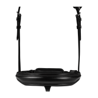 Brida barnizada Waldhausen S-Line Blackshine muserola combinada pull back Negro Brida barnizada Waldhausen S-Line Blackshine muserola combinada pull back Negro