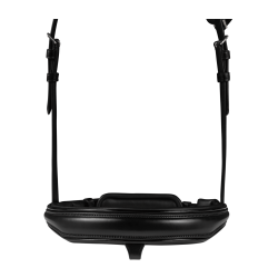 Brida barnizada Waldhausen S-Line Blackshine muserola combinada pull back Negro Brida barnizada Waldhausen S-Line Blackshine muserola combinada pull back Negro