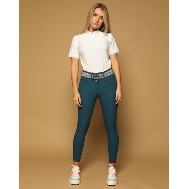 Cinturón GEM Zaza Plateado Gris