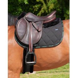 Alfombra GEM Love Negro / verde