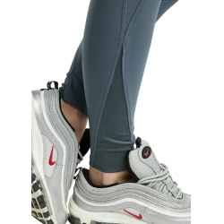 Pantalón Montar MoZida Refined con grip de cristales gun metal en las rodillas para mujer Pizarra oscura Gris