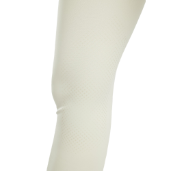 Pantalón Montar MoZida Refined con grip de cristales gun metal en las rodillas para mujer Gris claro