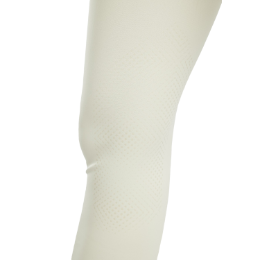 Pantalón Montar MoZida Refined con grip de cristales gun metal en las rodillas para mujer Gris claro