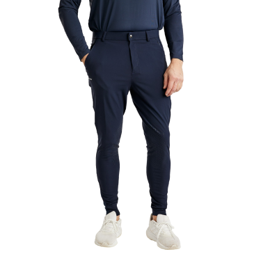 Pantalón de montar MoBen grip rodillas hombre Azul marino oscuro Pantalón de montar MoBen grip rodillas hombre Azul marino oscuro
