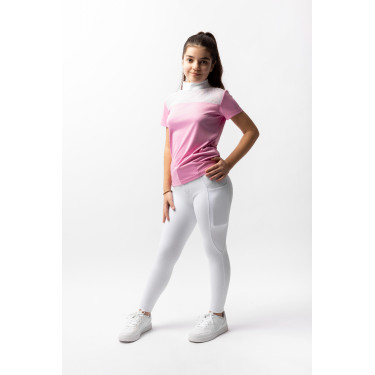 Polo de concurso Horze Kaya infantil con strass Polo de concurso Horze Kaya infantil con strass