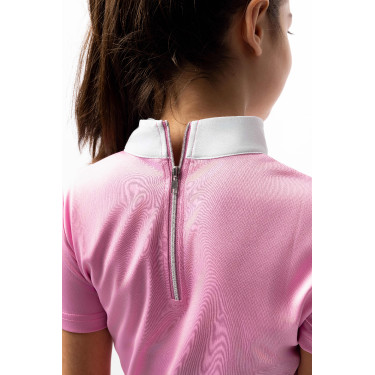 Polo de concurso Horze Kaya infantil con strass Polo de concurso Horze Kaya infantil con strass
