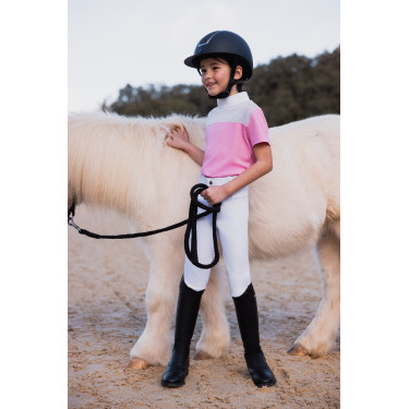 Polo de concurso Horze Kaya infantil con strass Polo de concurso Horze Kaya infantil con strass