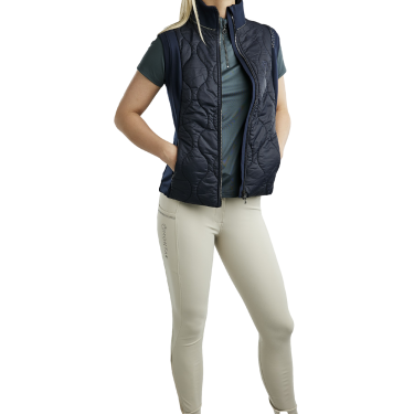 Chaleco acolchado sin mangas Hybrid Montar MoMary gun metals crystals mujer Chaleco acolchado sin mangas Hybrid Montar MoMary gun metals crystals mujer