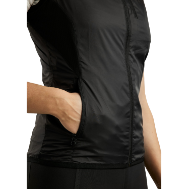 Chaleco sin mangas MoRegina ligero Foil logo mujer Chaleco sin mangas MoRegina ligero Foil logo mujer