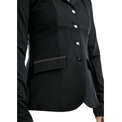 Chaqueta de concurso Montar MoGloria banda de caviar mujer Negro Chaqueta de concurso Montar MoGloria banda de caviar mujer Negro