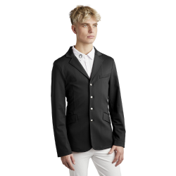 Chaqueta de concurso Montar MoBob mesh hombre Negro