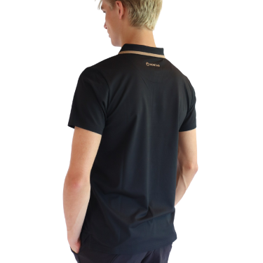 Polo de manga corta Montar MoDrake con cuello y logotipo en contraste para hombre Polo de manga corta Montar MoDrake con cuello y logotipo en contraste para hombre