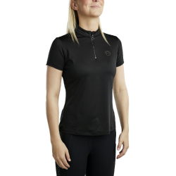 Polo de manga corta Montar MoBlair con cristal gun metal Junior
