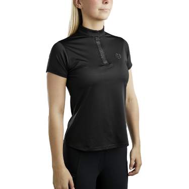 Camiseta de entrenamiento Montar MoBriella Junior con cristal gun metal
