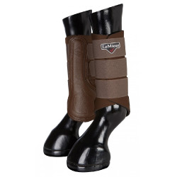 Protectores LeMieux Grafter Marrón modelo antiguo Marrón Protectores LeMieux Grafter Marrón modelo antiguo Marrón
