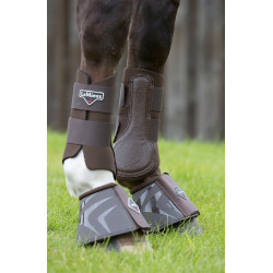 Protectores LeMieux Grafter Marrón modelo antiguo Marrón Protectores LeMieux Grafter Marrón modelo antiguo Marrón