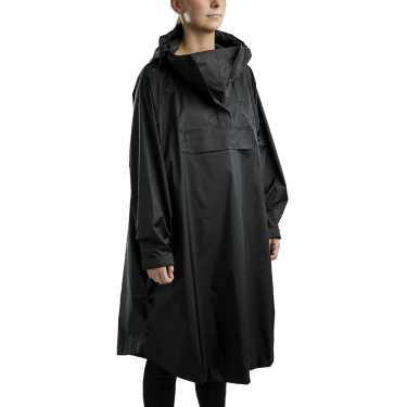 Impermeable largo Montar MoRianne logotipo negro